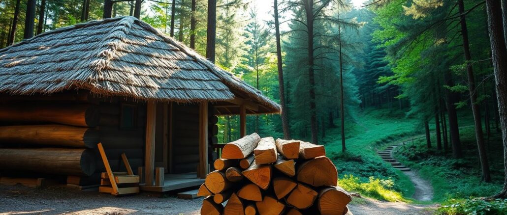 Woher kommt der Spruch Holz vor der Hütte