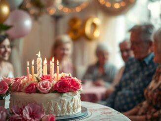 80. Geburtstag Frau