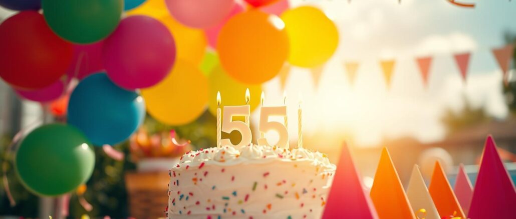 Sprüche 55 Geburtstag