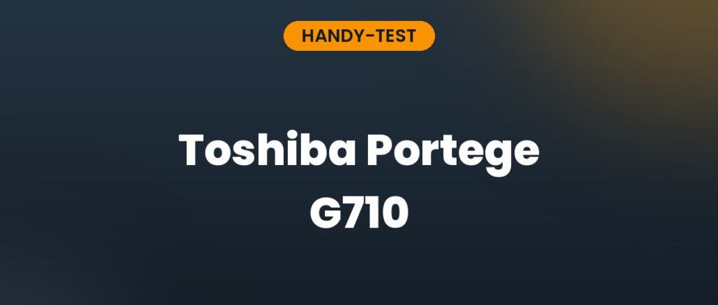 Toshiba Portege G710