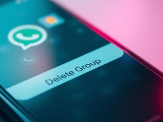Wie lösche ich eine WhatsApp-Gruppe als Admin?