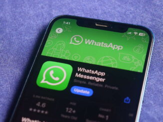 Whatsapp,Instant,Messaging,App.,Whatsapp,Logo,On,An,Iphone,Screen.