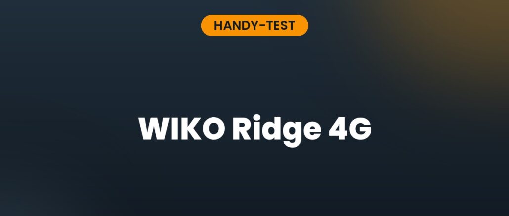 WIKO Ridge 4G