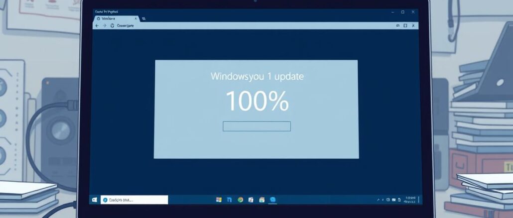Windows 11 Update hängt bei 100 % – so geht’s weiter